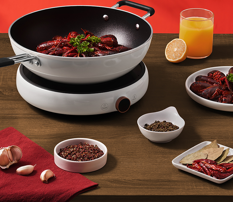 Bếp từ tròn miLife LFT011