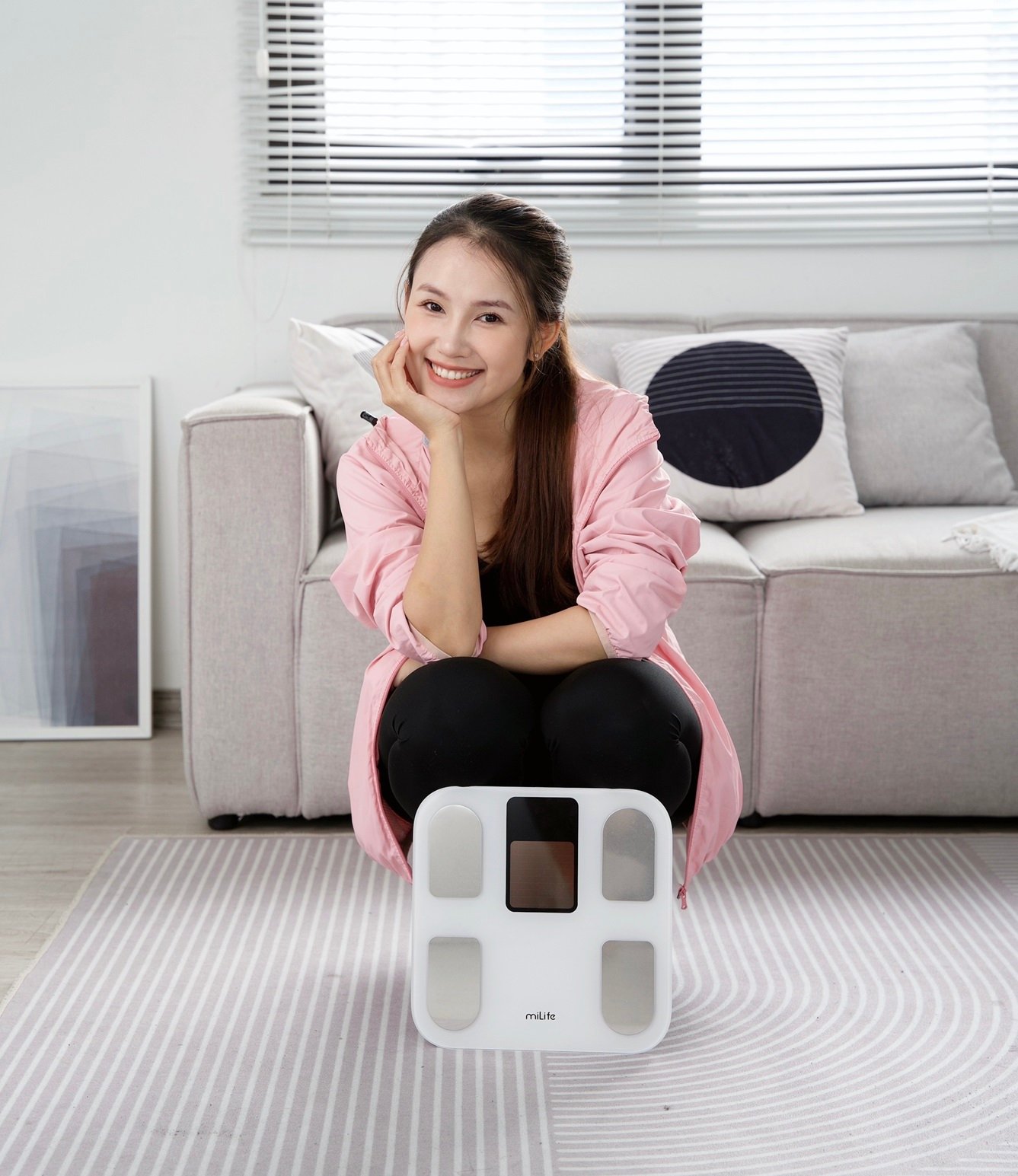 Cân body fat thông minh miLife S40