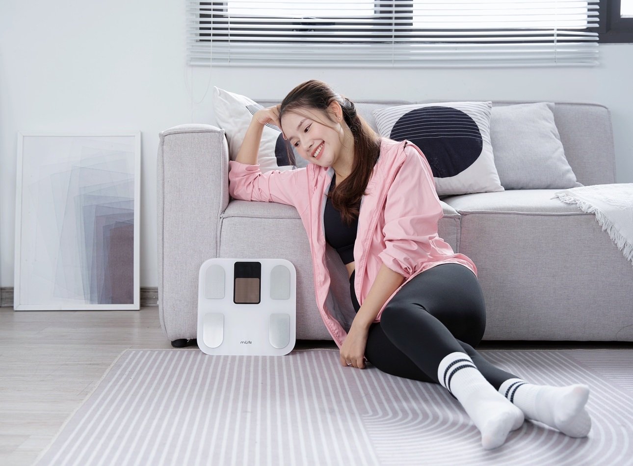 Cân body fat thông minh miLife S40