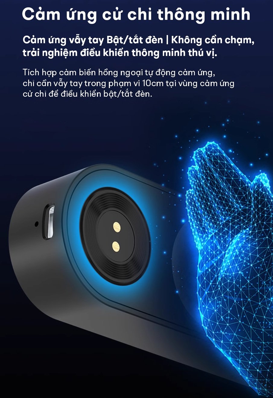 Đèn chống cận gắn bàn thông minh miLife X9 cảm ứng thông minh