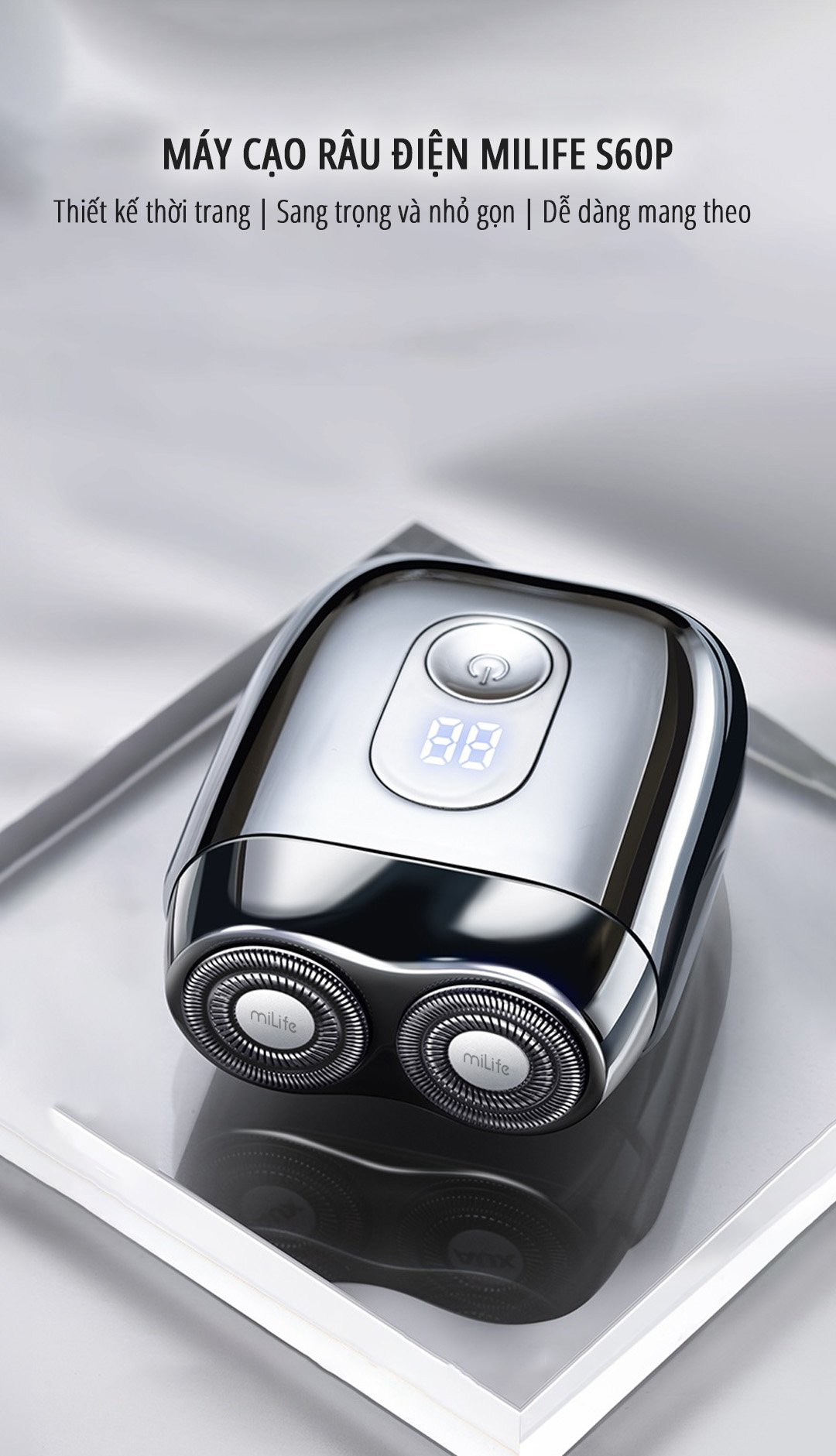 Máy cạo râu mini miLife S60P