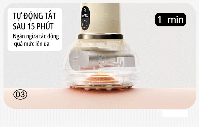 Máy giác hơi điện cầm tay miLife C1 tự động tắt