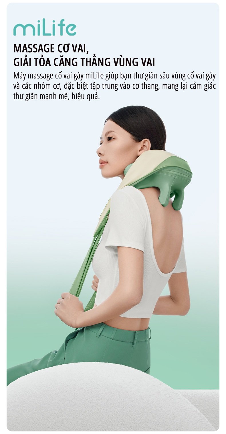 Máy massage cổ vai gáy miLife