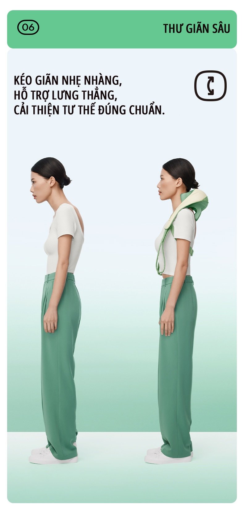 Máy massage cổ vai gáy miLife kéo giãn nhẹ nhàng