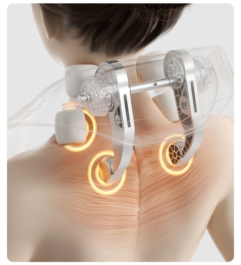 Máy massage cổ vai gáy miLife cơ chế vận hành