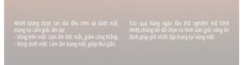 Máy massage mắt bấm huyệt miLife E4 Pro nhiệt lượng tỏa đều