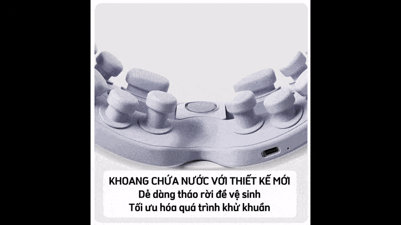 Máy massage mắt bấm huyệt miLife E4 Pro thiết kế mới