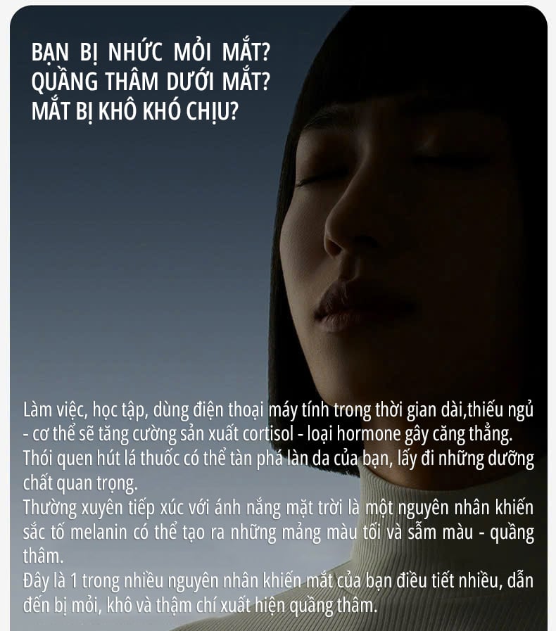 Máy massage mắt bấm huyệt miLife E4 Pro xóa tan mỏi mắt