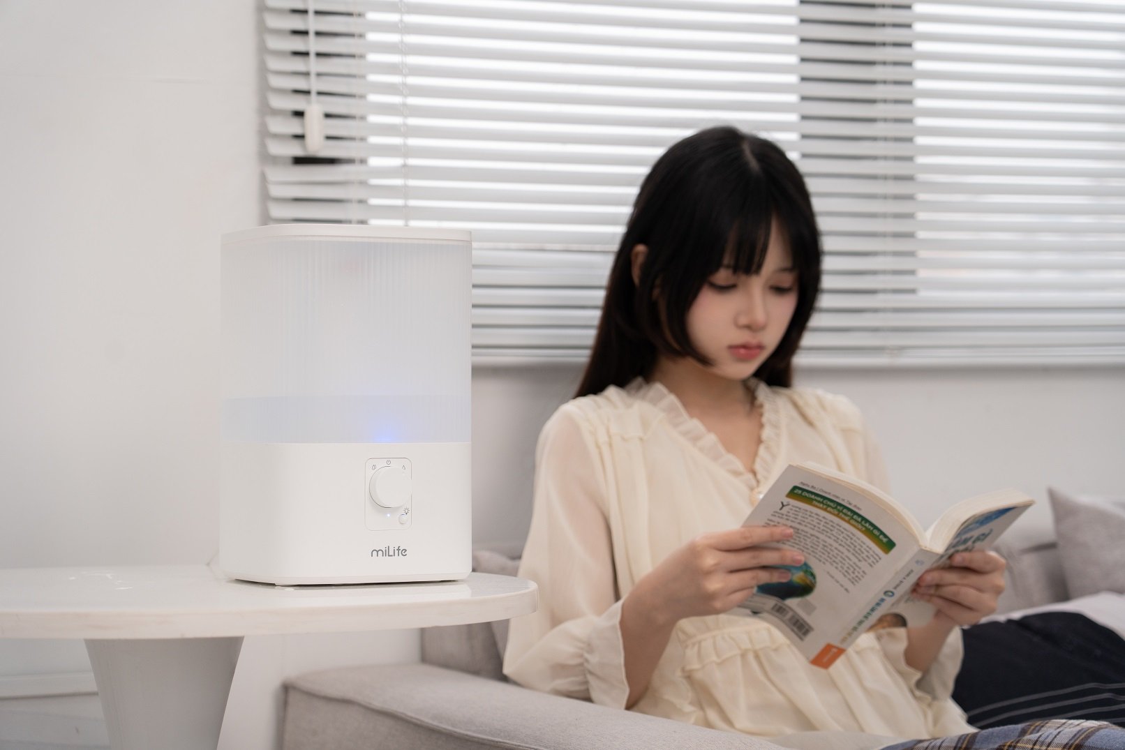 Máy phun sương tạo ẩm miLife H86