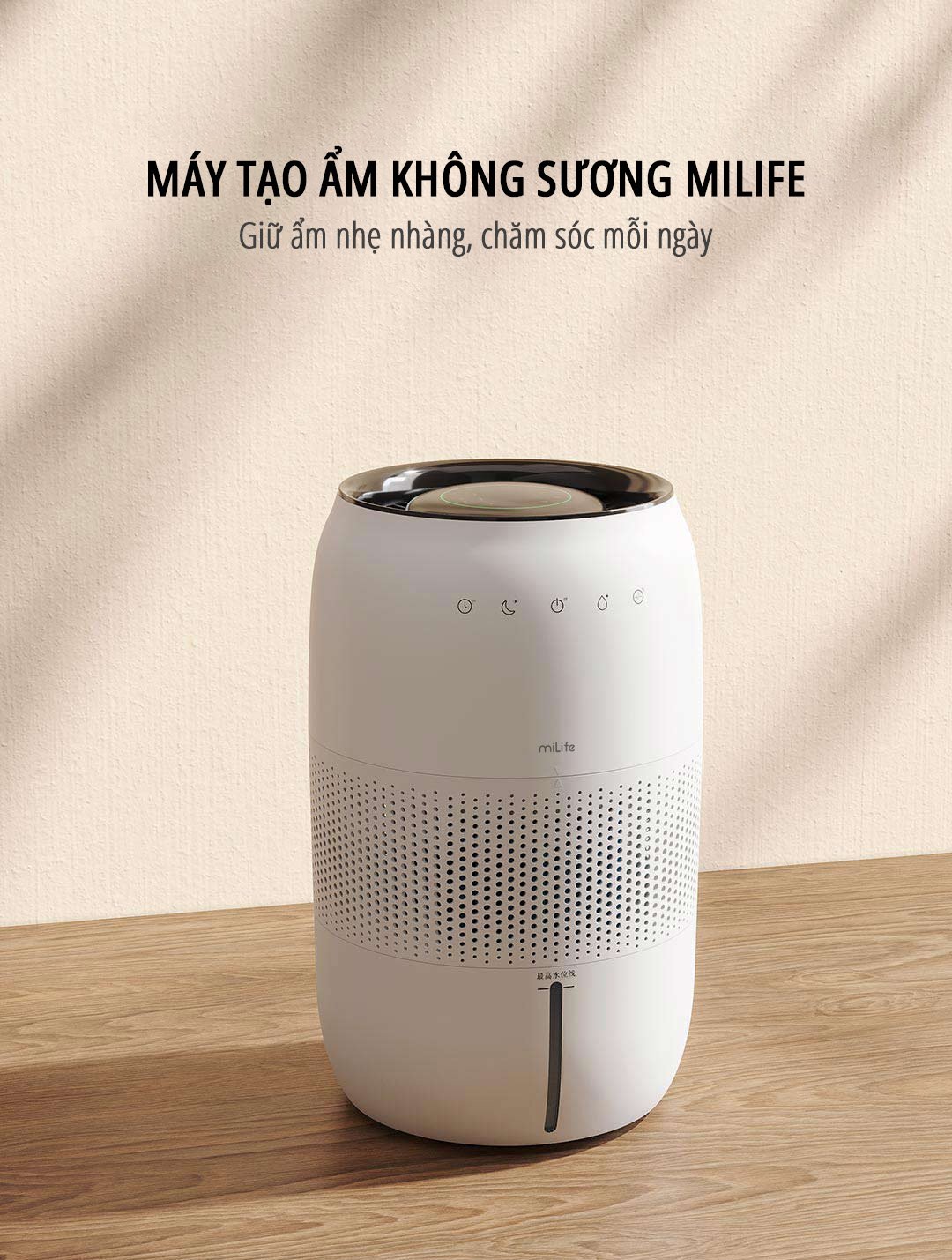 Máy tạo độ ẩm không sương miLife H5P