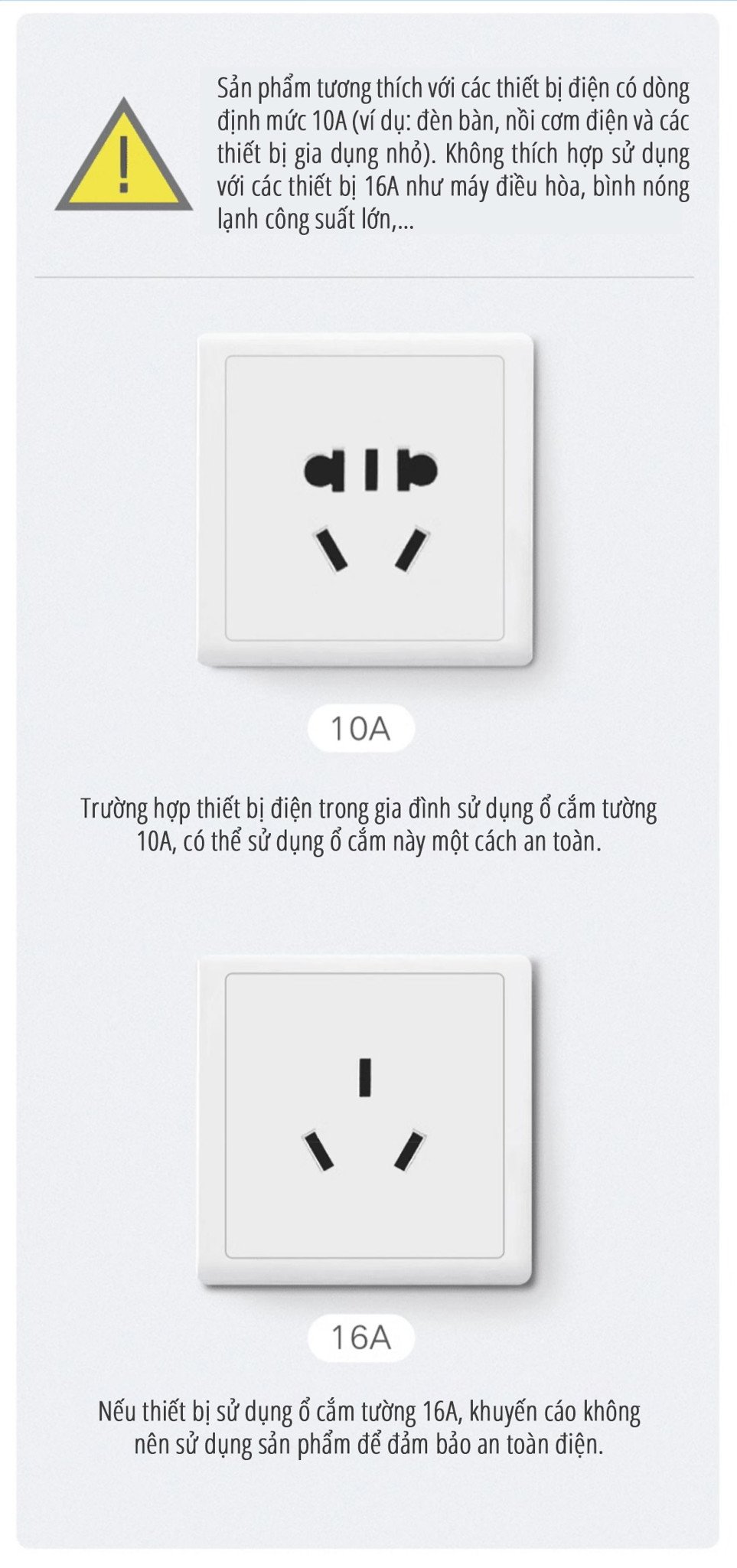 Ổ cắm thông minh miLife 10A kết nối app siêu dễ