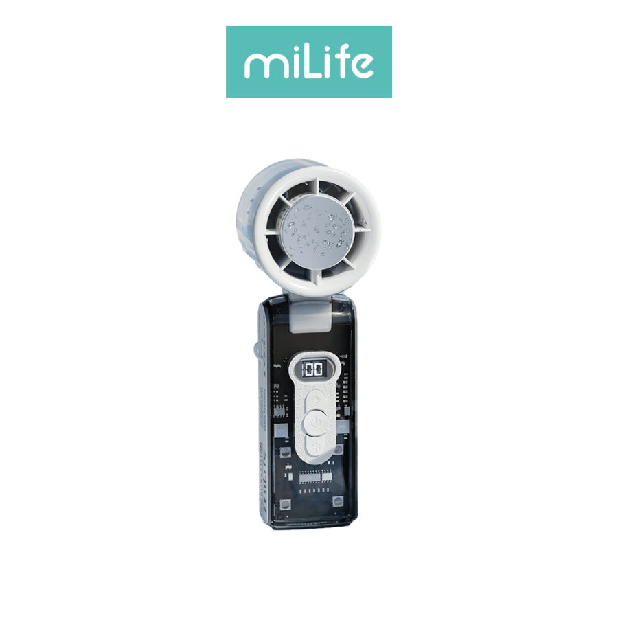 Quạt cầm tay băng lạnh miLife F9P - Chính hãng Quạt cầm tay băng lạnh miLife F9P