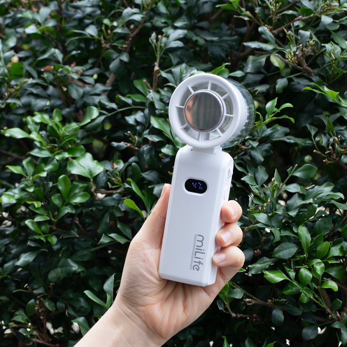 Quạt cầm tay có sò lạnh miLife F3P