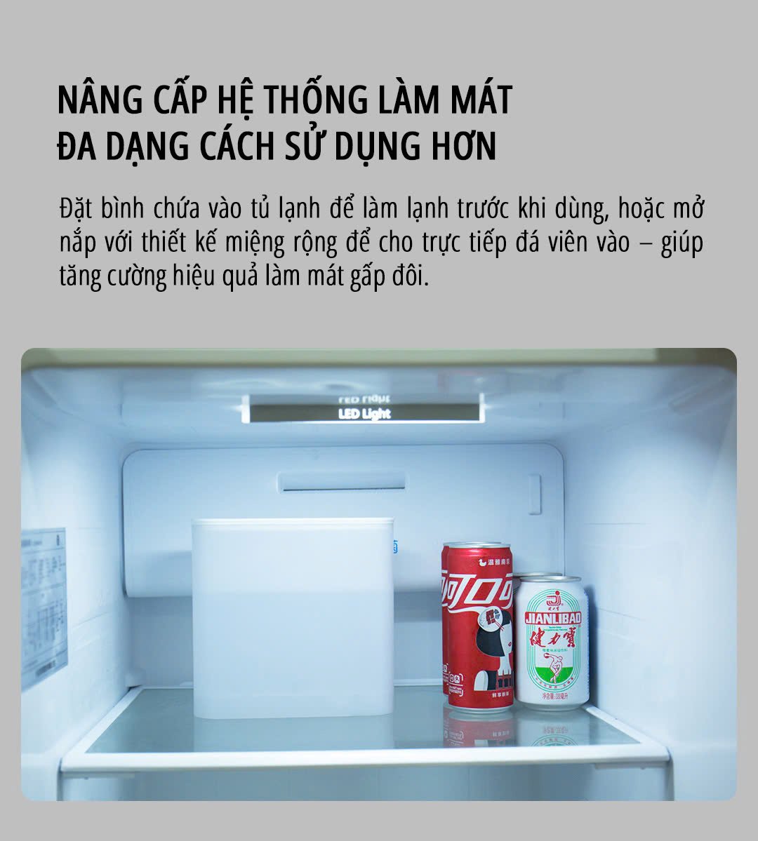 Quạt điều hòa để bàn mini miLife E15 hệ thống làm mát đa dạng