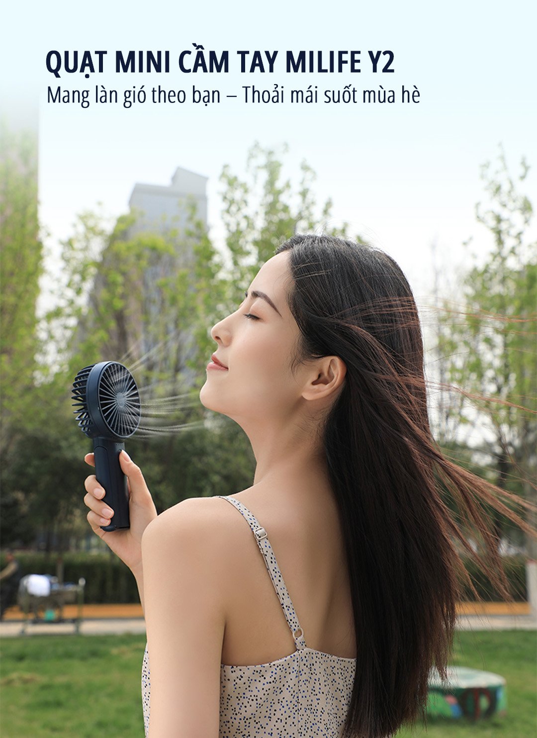 Quạt mini cầm tay miLife Y2