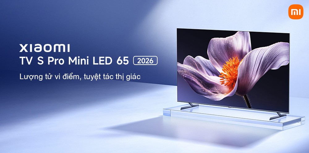 Tivi Xiaomi 65 Inch S Pro Mini LED 2026