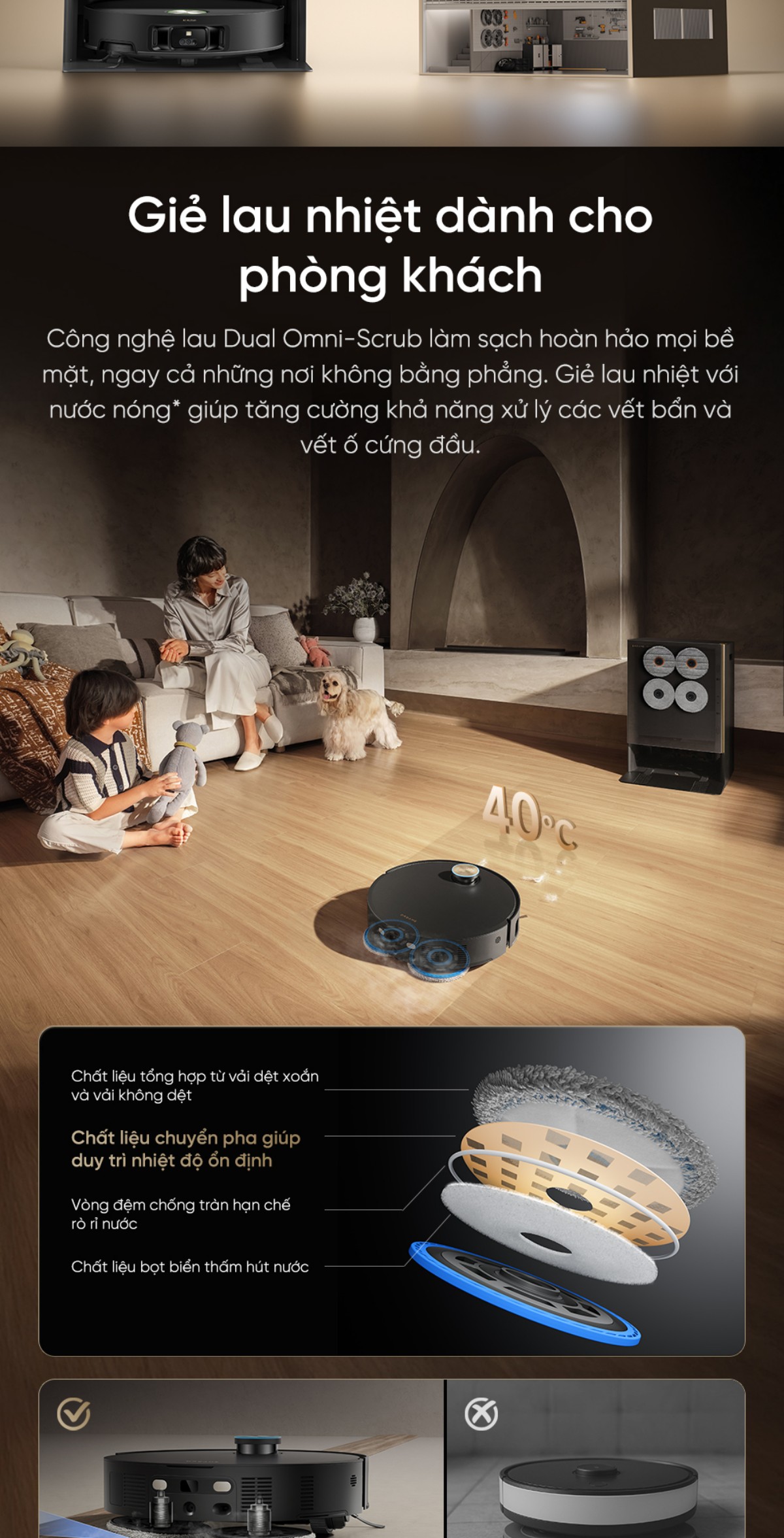 Dreame Matrix10 Ultra làm sạch hiệu quả
