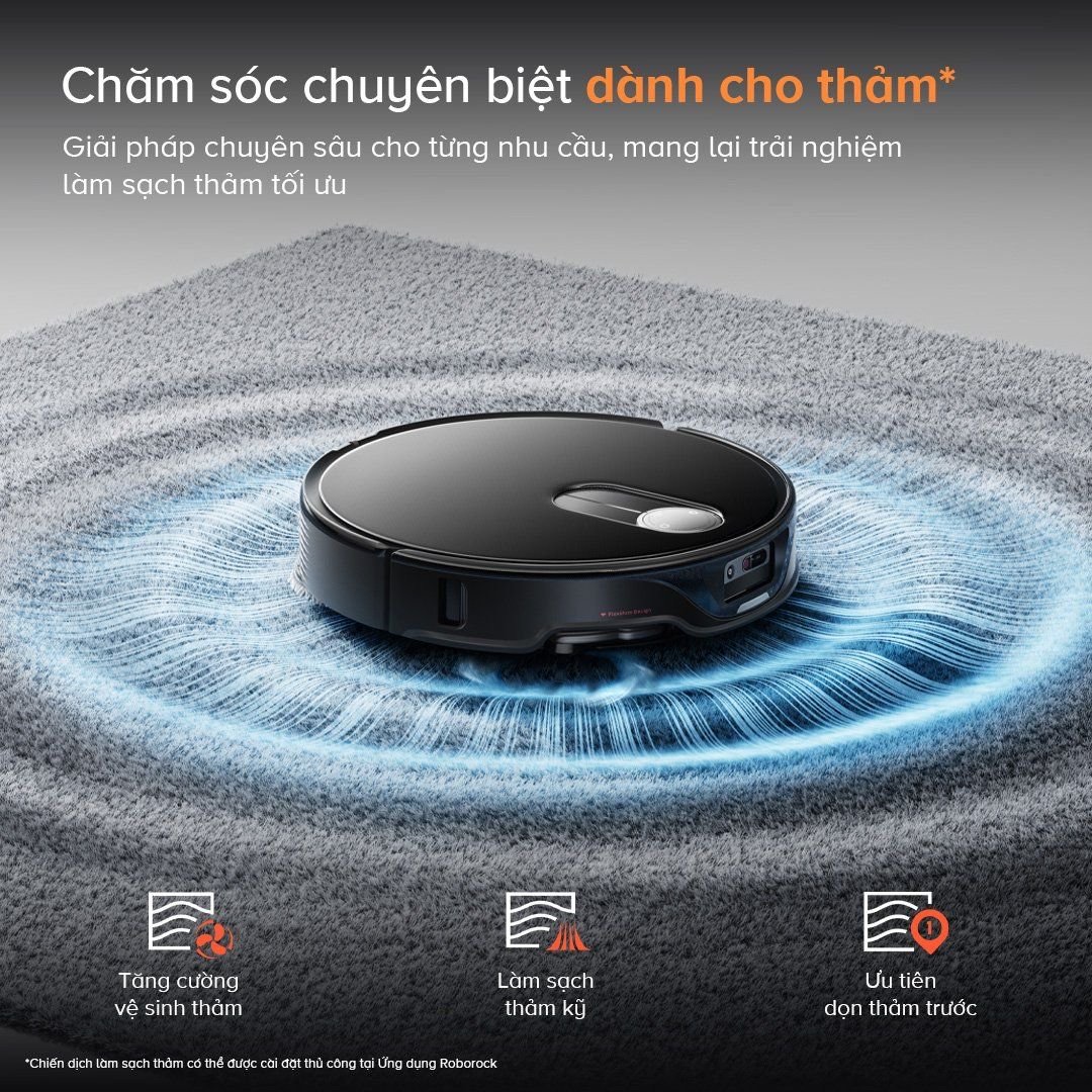 Roborock Q Revo Slim chăm sóc chuyên biệt