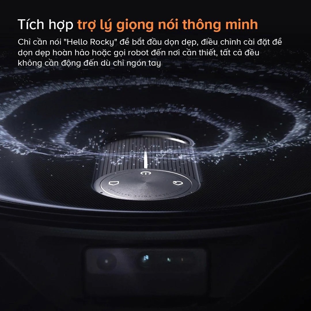 Roborock Q Revo Slim trợ lý giọng nói