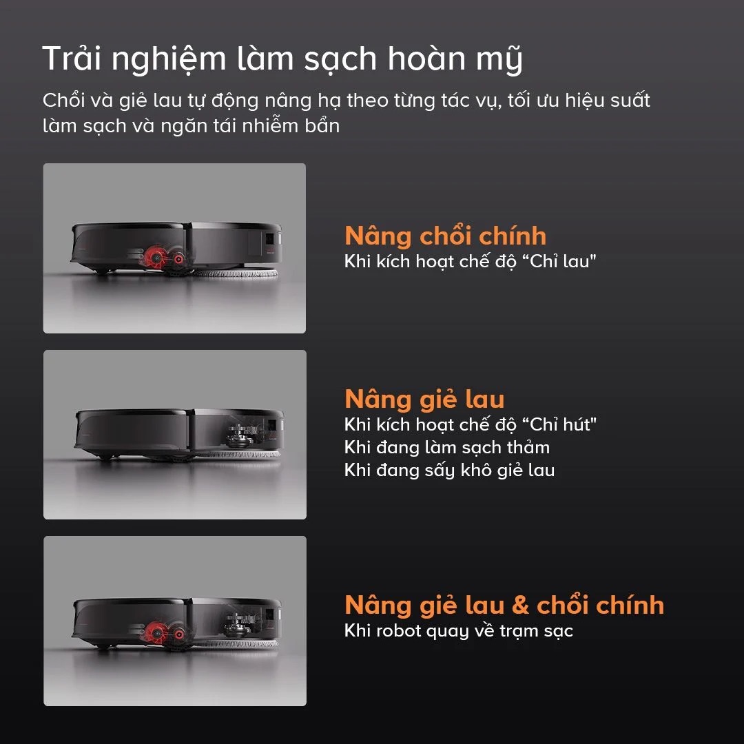 Roborock Q Revo Slim trải nghiệm sạch hoàn mỹ