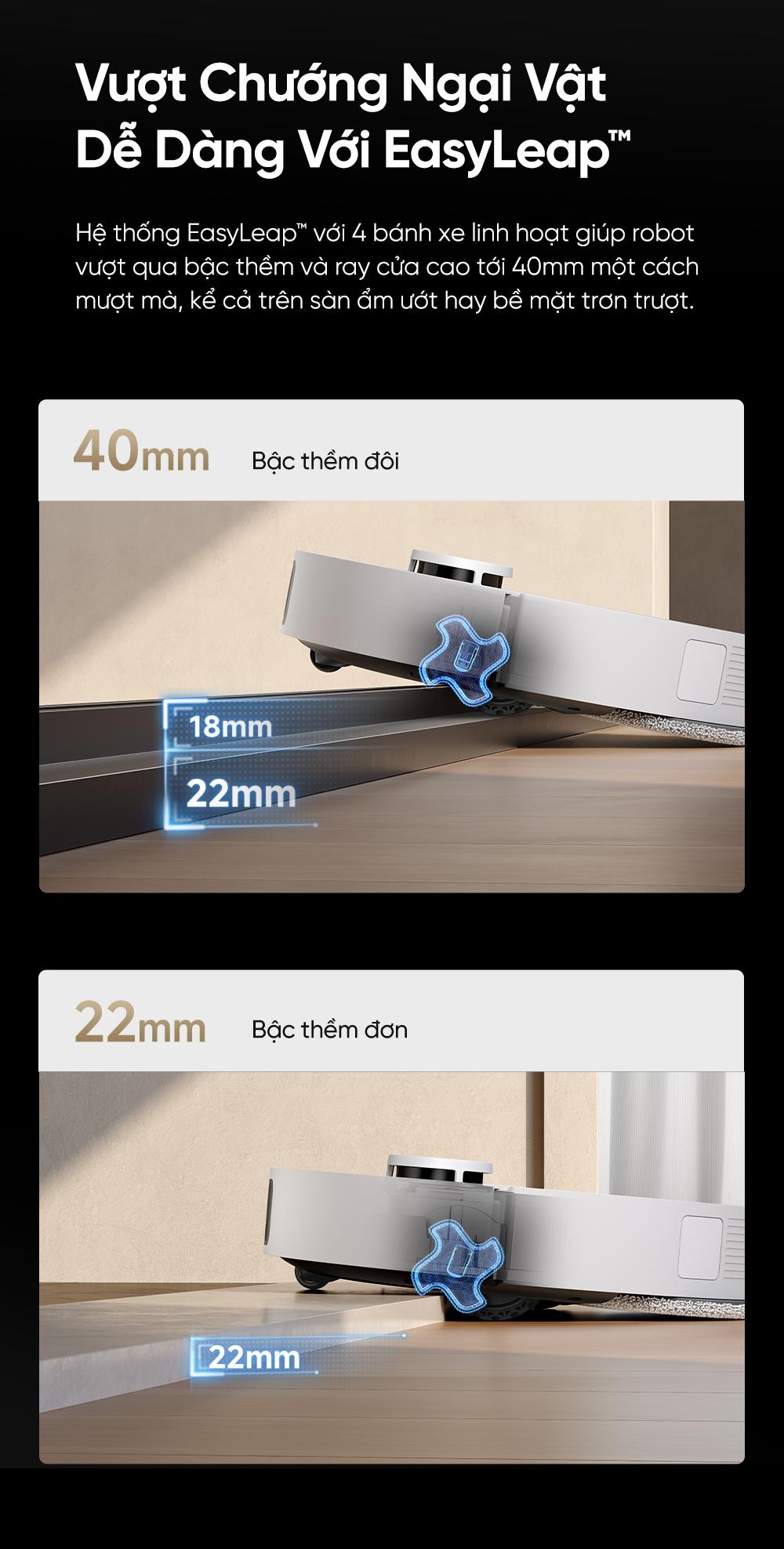 Dreame L40S Ultra vượt ngưỡng bậc cao