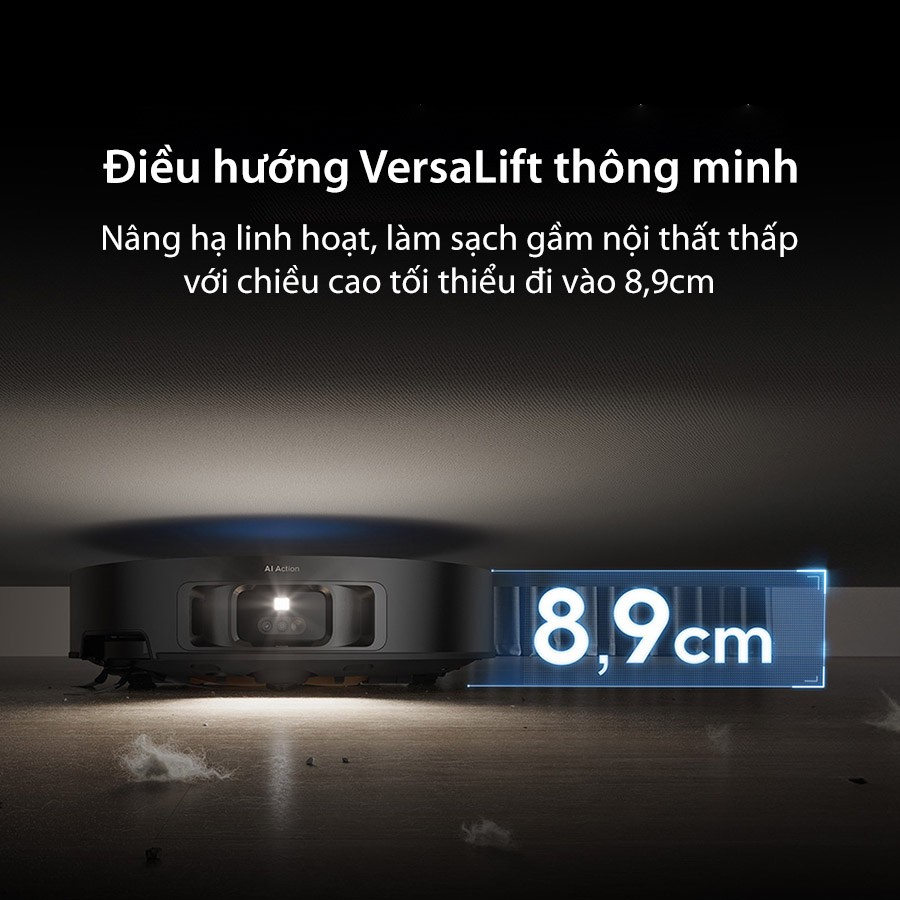 Dreame X50 Pro Ultra điều hướng VersaLift