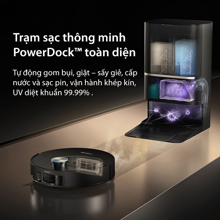 Dreame X50 Pro Ultra trạm sạc thông minh
