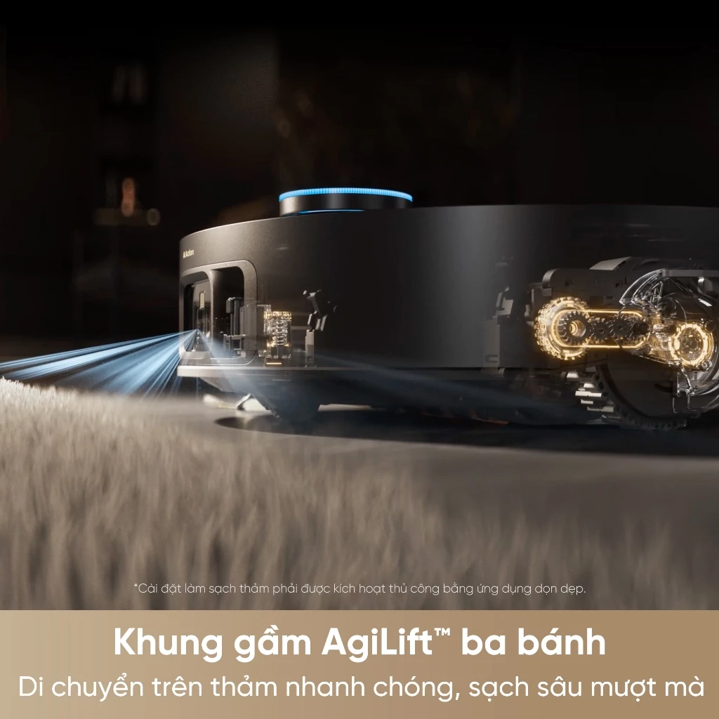 Dreame X50 Pro Ultra khung gầm Agilift