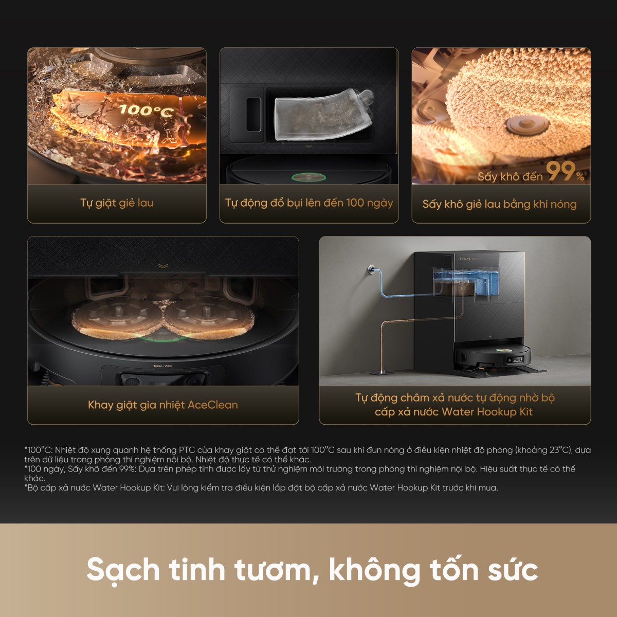 Dreame X60 Ultra trải nghiệm rảnh tay