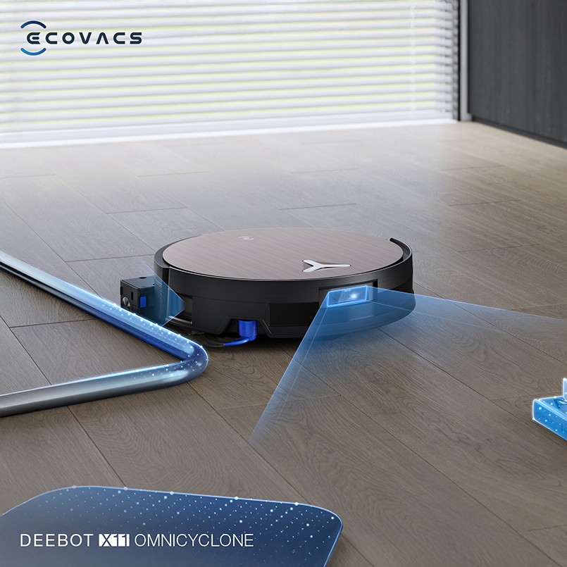Ecovacs Deebot X11 OmniCyclone phát hiện vật cản