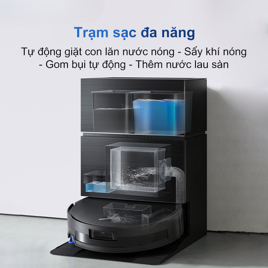 Ecovacs Deebot X11 Pro Omni trạm sạc đa năng