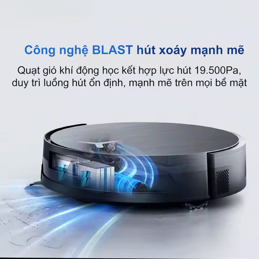 Ecovacs Deebot X11 Pro Omni công nghệ BLAST