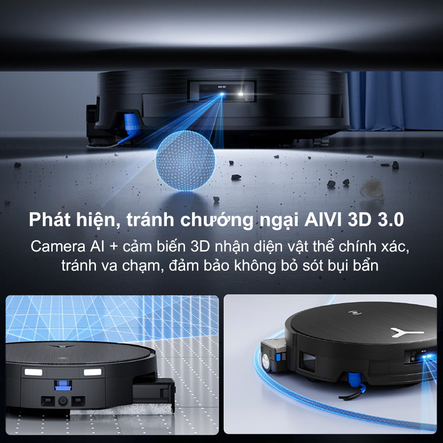 Ecovacs Deebot X11 Pro Omni phát hiện chướng ngại