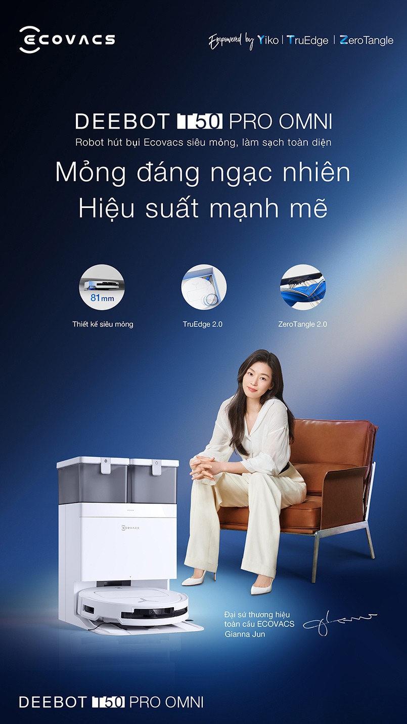 Ecovacs T50 Pro Omni Auto Water Kit