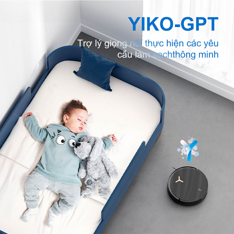 Robot hút bụi lau nhà Ecovacs X8 Pro Omni – Phiên bản tự động cấp xả nước Ecovacs X8 Pro Omni trợ lý giọng nói