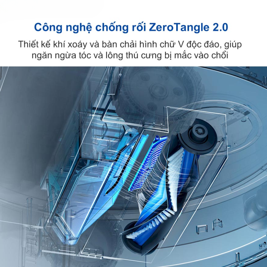 Ecovacs X8 Pro Omni công nghệ chống rối