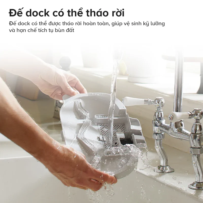 Roborock Q Revo C Pro đế dock tháo rời