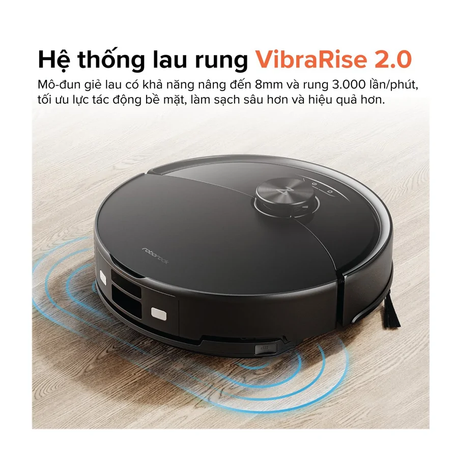 Robot hút bụi lau nhà Roborock Q10 VF hệ thống lau rung