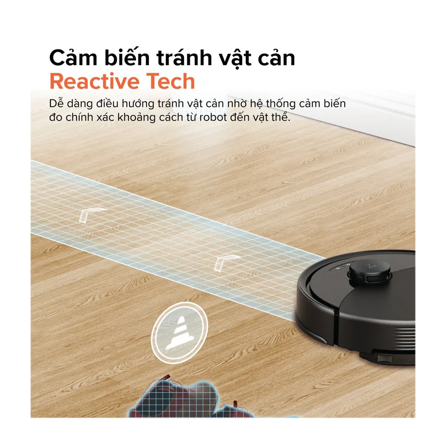 Robot hút bụi lau nhà Roborock Q10 VF cảm biến tránh vật cản