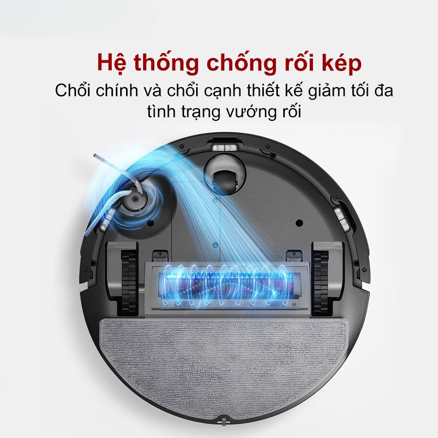 Roborock Q7 TF hệ thống chổi chống rối