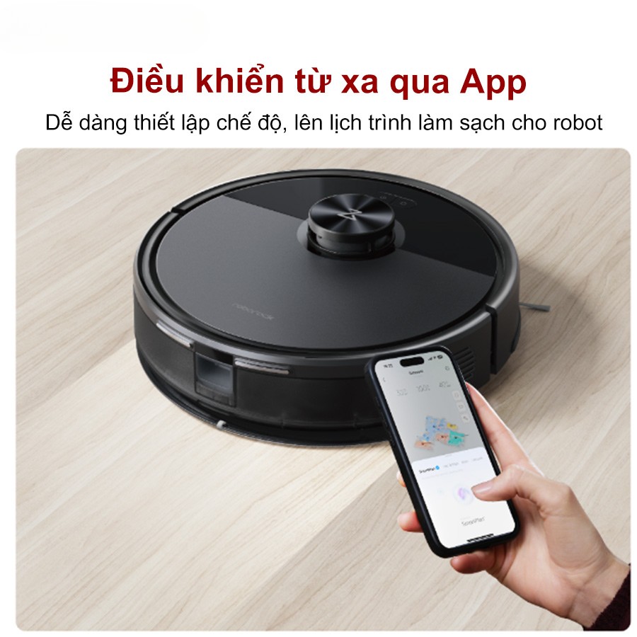 Roborock Q7 TF điều khiển qua App