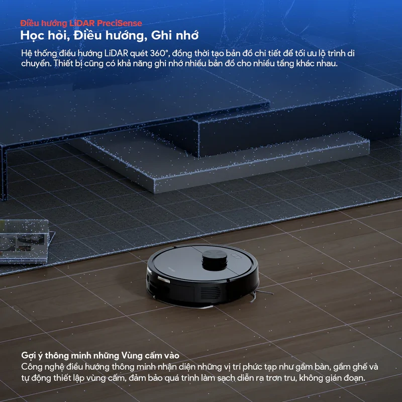 Roborock Q7 TF+ Plus điều hướng thông minh