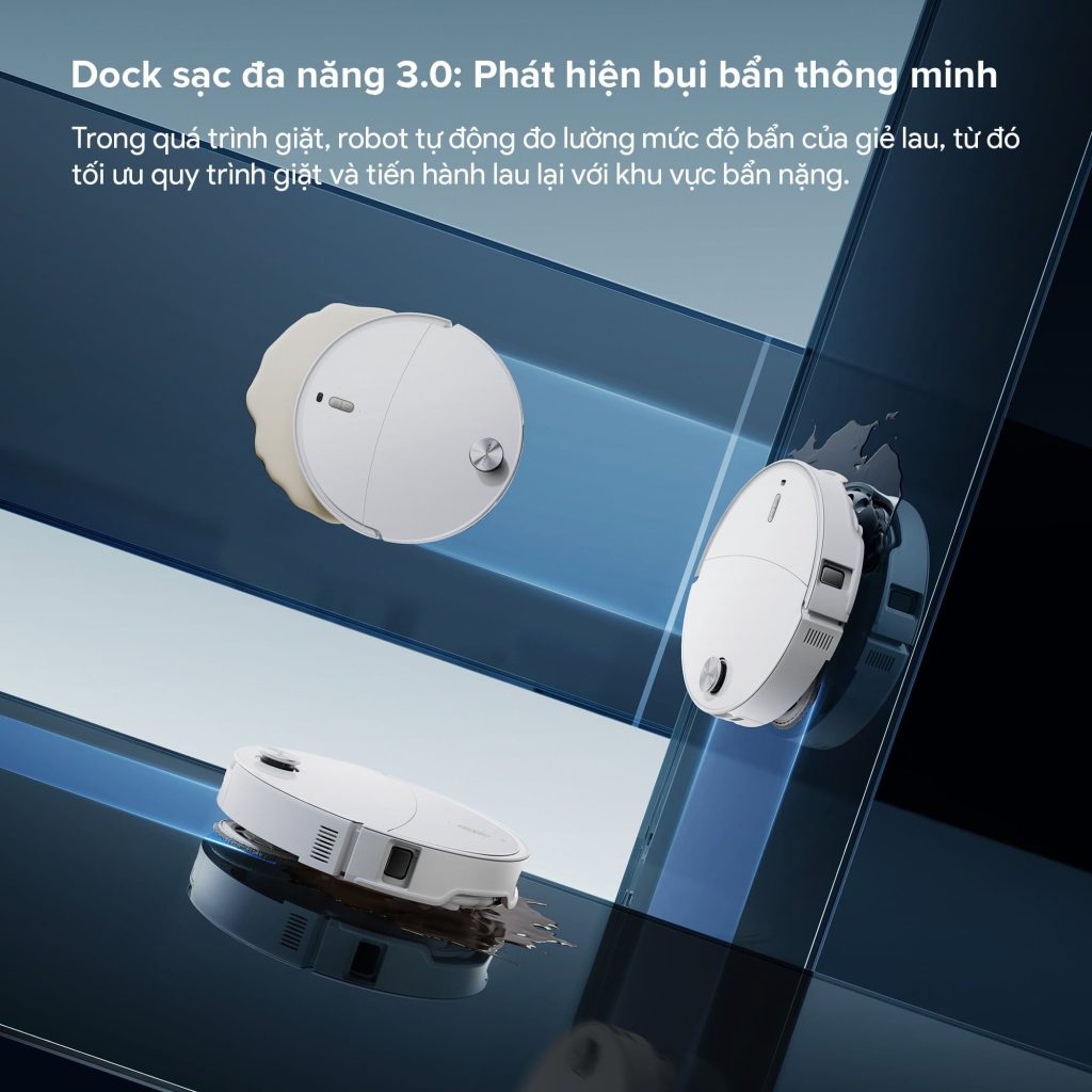 Roborock Qrevo Edge 2 dock sạc đa năng