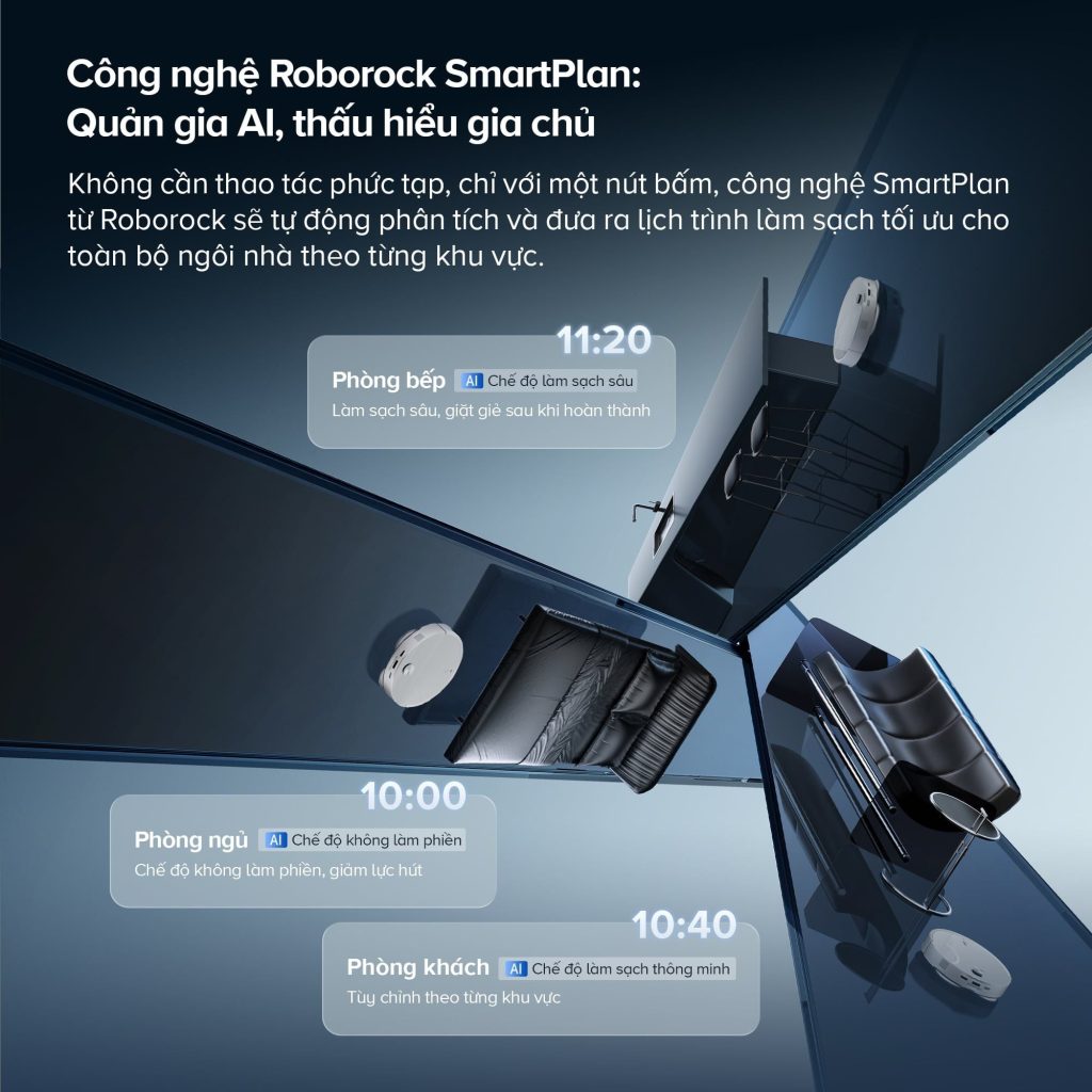 Roborock Qrevo Edge 2 công nghệ AI