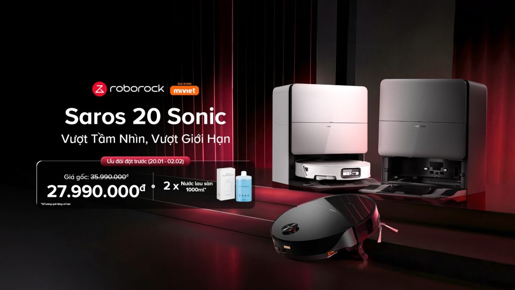 Roborock Saros 20 Sonic