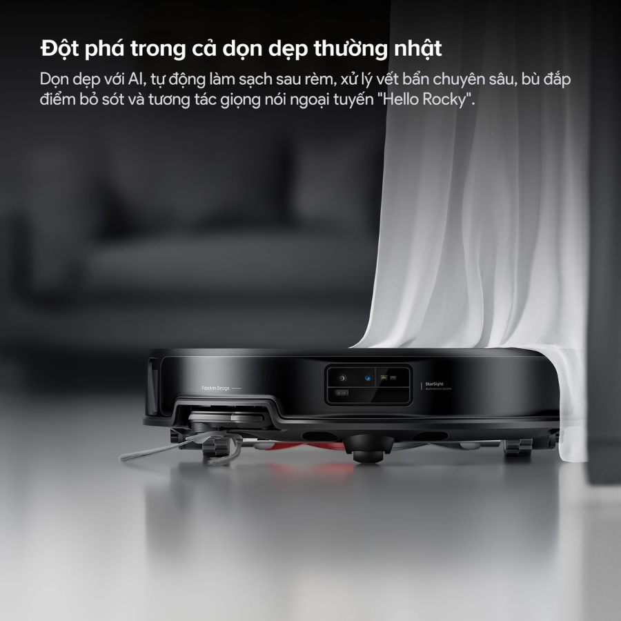Roborock Saros 20 Sonic dọn dẹp thông minh