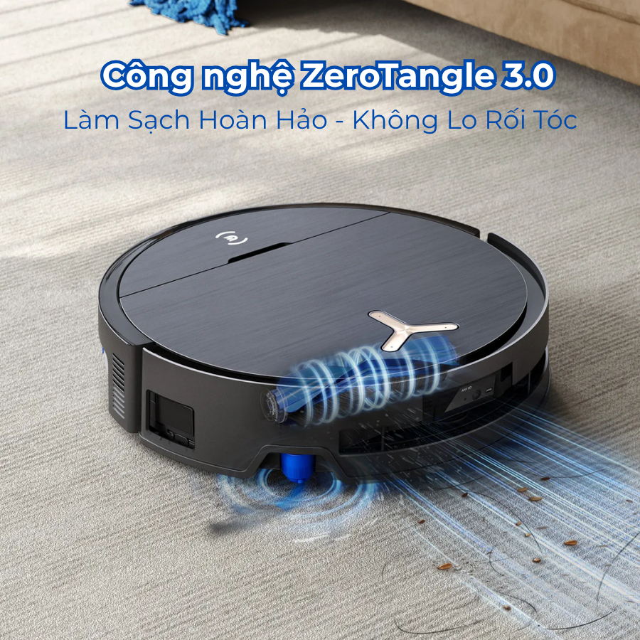 Ecovacs X9 Pro Omni công nghệ chống rối