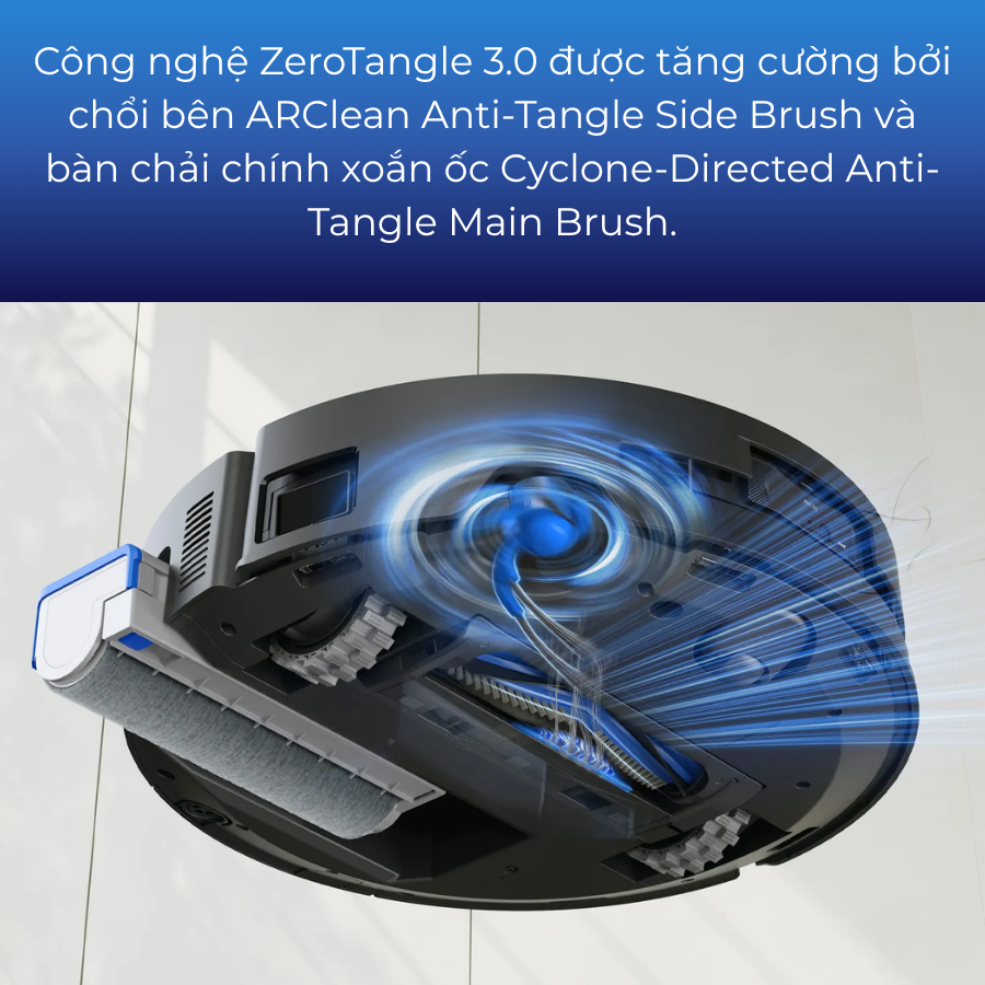 Ecovacs X9 Pro Omni công nghệ chống rối