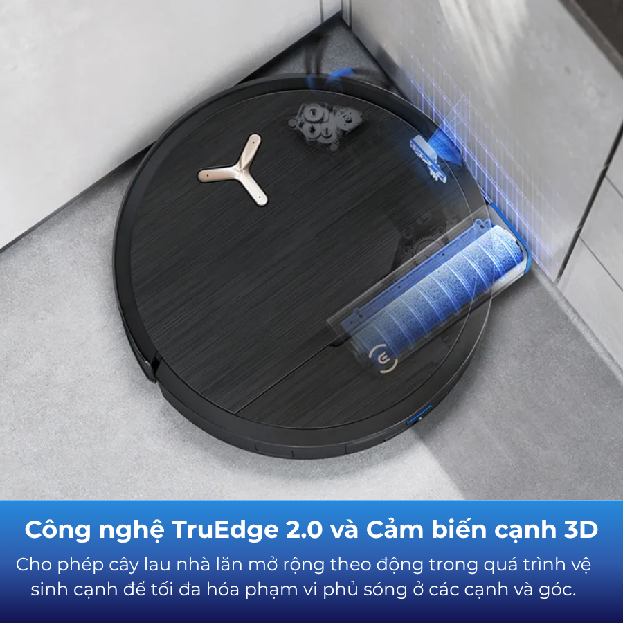 Ecovacs X9 Pro Omni công nghệ TruEdge 2.0