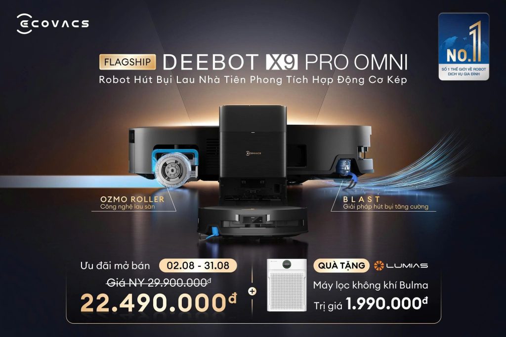 Ecovacs X9 Pro Omni